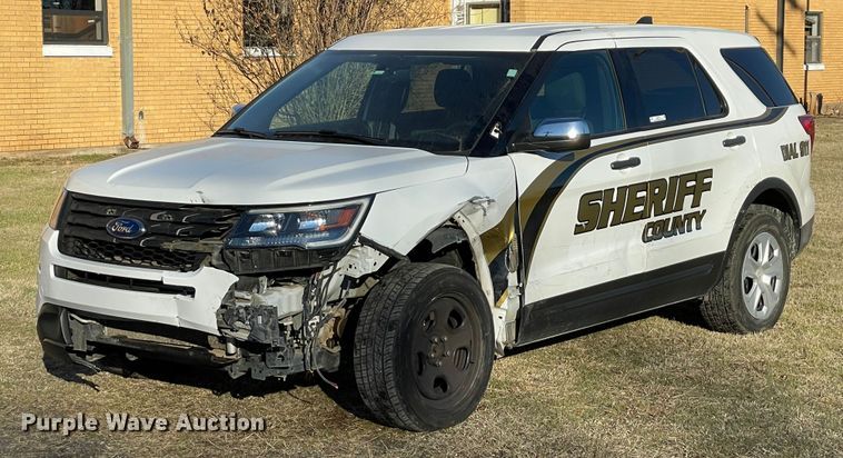 image for item MI9774 2018 Ford Explorer Police Interceptor  SUV