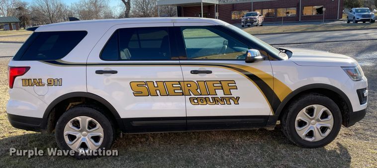 image for item MI9774 2018 Ford Explorer Police Interceptor  SUV