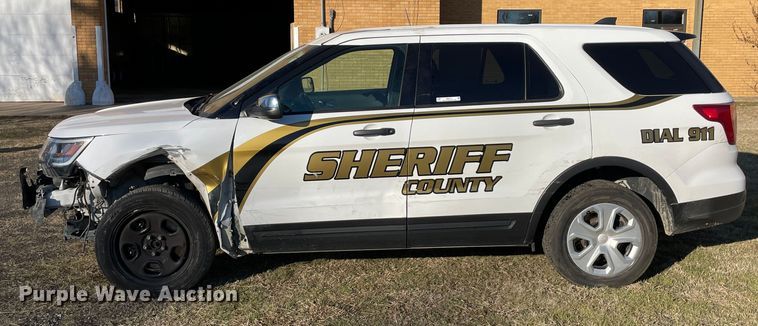 image for item MI9774 2018 Ford Explorer Police Interceptor  SUV