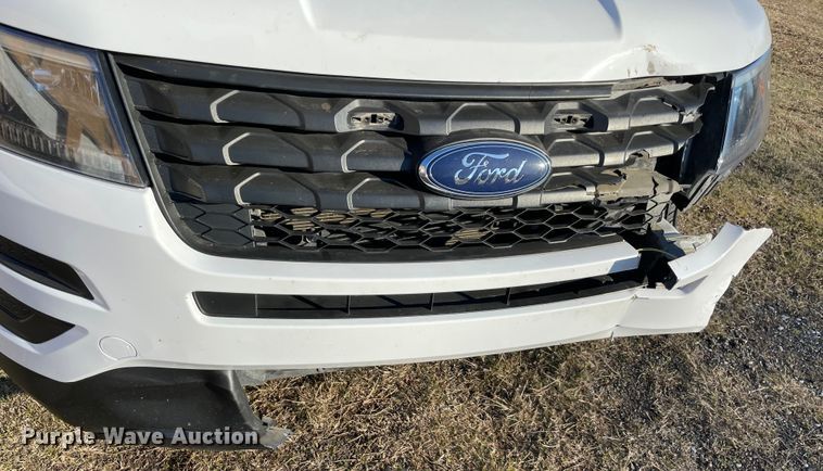 image for item MI9774 2018 Ford Explorer Police Interceptor  SUV