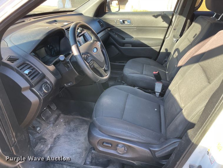 image for item MI9774 2018 Ford Explorer Police Interceptor  SUV