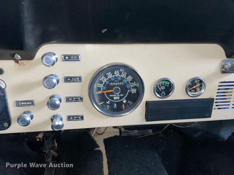 image for item MI9780 1985 AMC CJ7  SUV