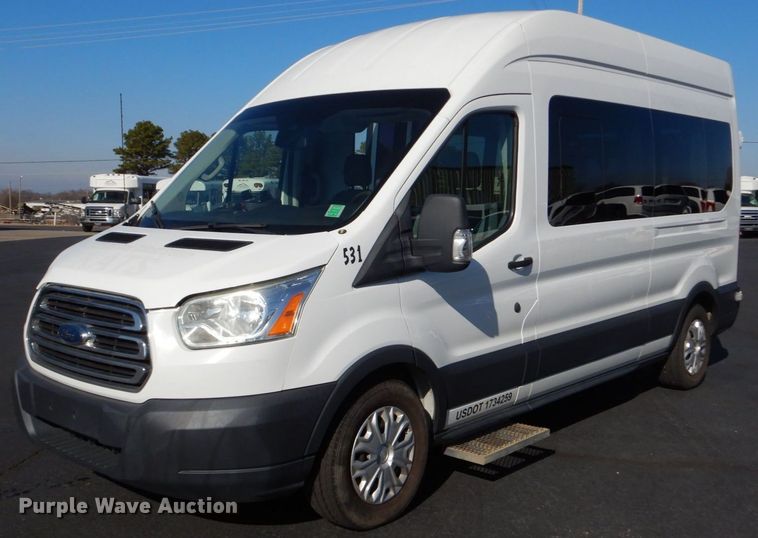 image for item MM9648 2016 Ford Transit  shuttle bus