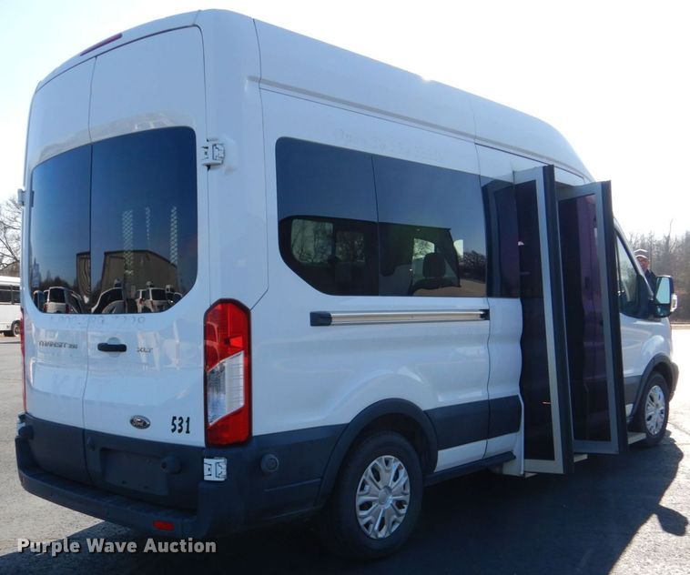 image for item MM9648 2016 Ford Transit  shuttle bus