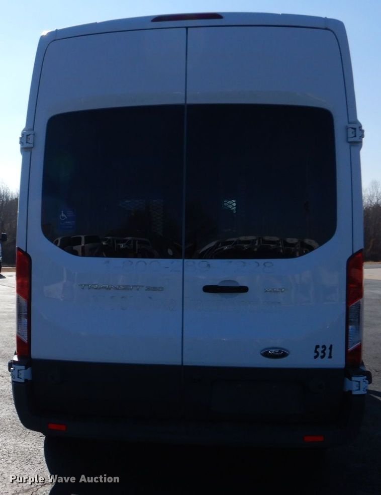 image for item MM9648 2016 Ford Transit  shuttle bus