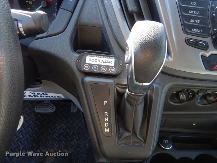 image for item MM9648 2016 Ford Transit  shuttle bus