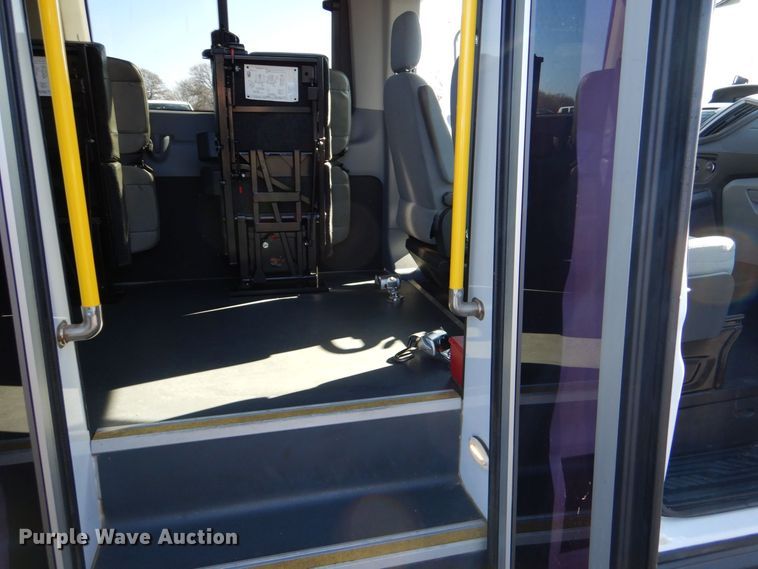 image for item MM9648 2016 Ford Transit  shuttle bus