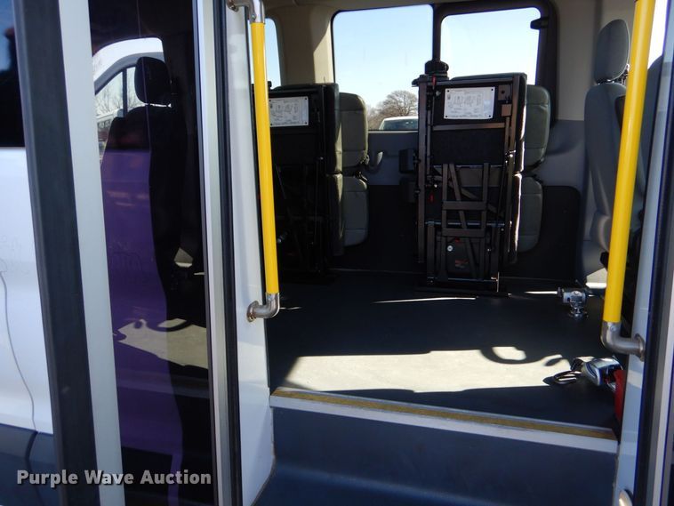 image for item MM9648 2016 Ford Transit  shuttle bus