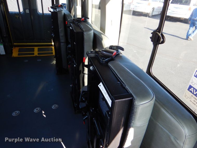 image for item MM9648 2016 Ford Transit  shuttle bus