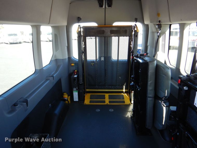 image for item MM9648 2016 Ford Transit  shuttle bus