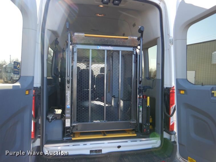 image for item MM9648 2016 Ford Transit  shuttle bus