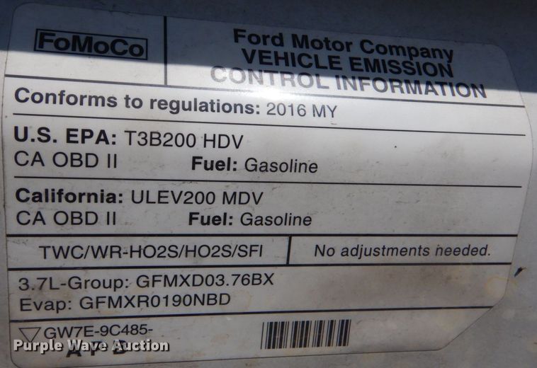 image for item MM9648 2016 Ford Transit  shuttle bus