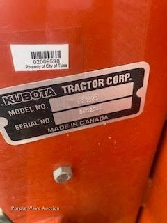 image for item MM9678 2009 Kubota F2680 lawn mower