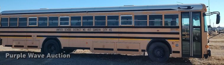 image for item MM9988 2008 Blue Bird  school bus