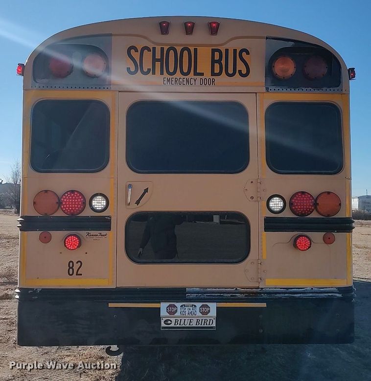 image for item MM9988 2008 Blue Bird  school bus