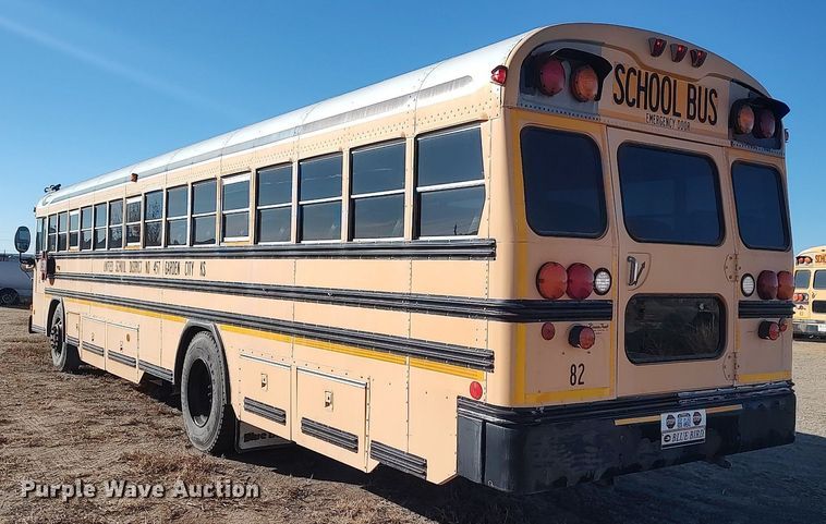 image for item MM9988 2008 Blue Bird  school bus