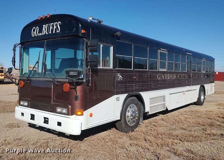 image for item MM9990 2001 Blue Bird  school bus