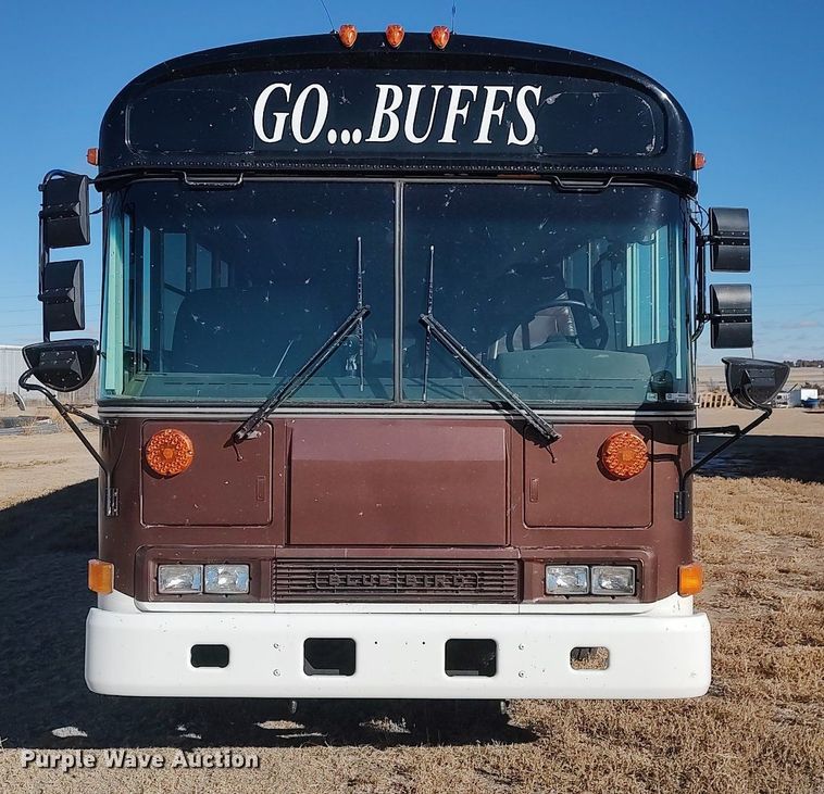 image for item MM9990 2001 Blue Bird  school bus