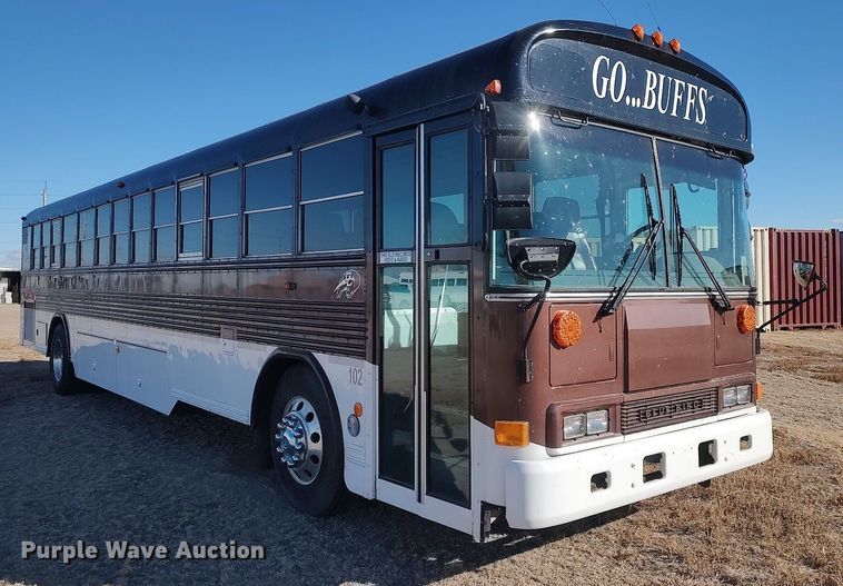 image for item MM9990 2001 Blue Bird  school bus