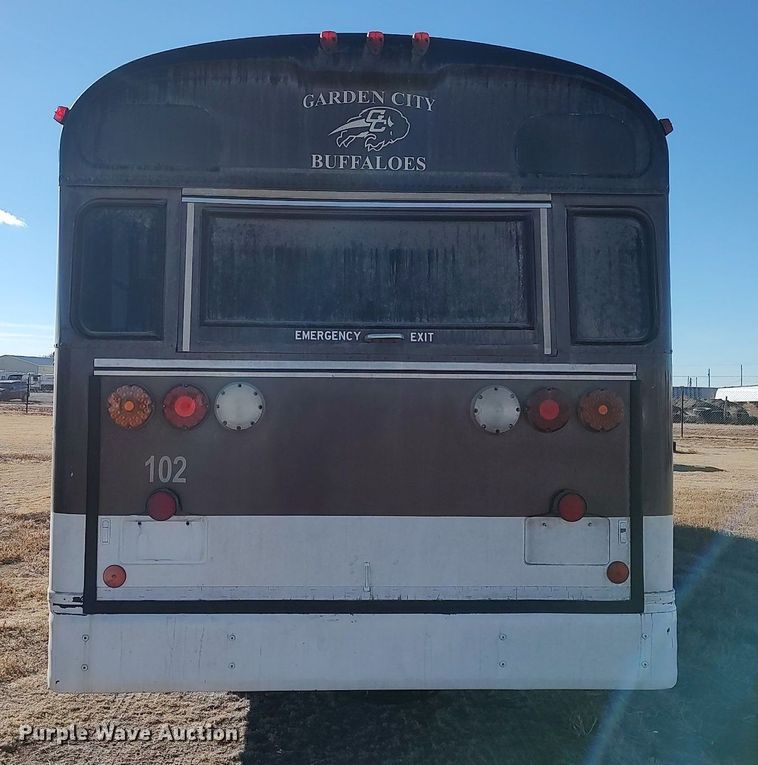 image for item MM9990 2001 Blue Bird  school bus