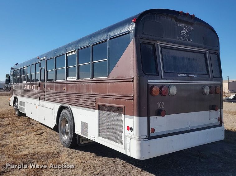 image for item MM9990 2001 Blue Bird  school bus