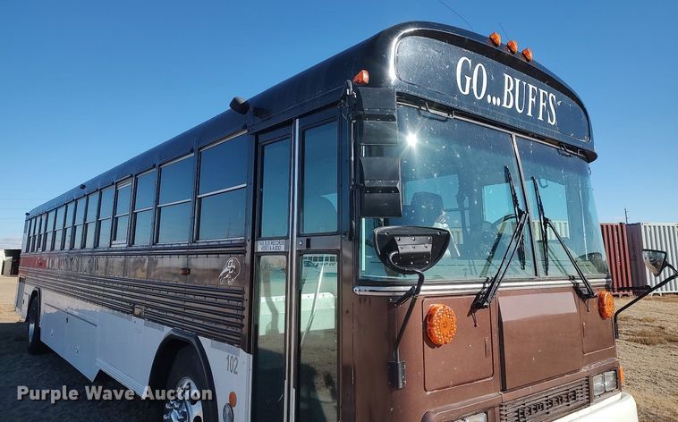 image for item MM9990 2001 Blue Bird  school bus