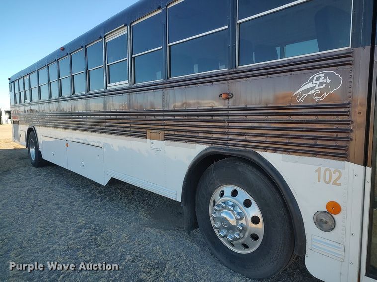 image for item MM9990 2001 Blue Bird  school bus