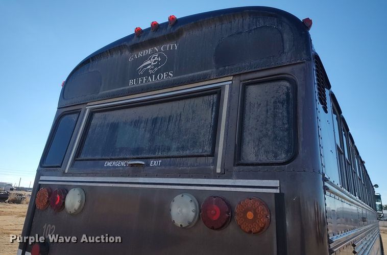 image for item MM9990 2001 Blue Bird  school bus