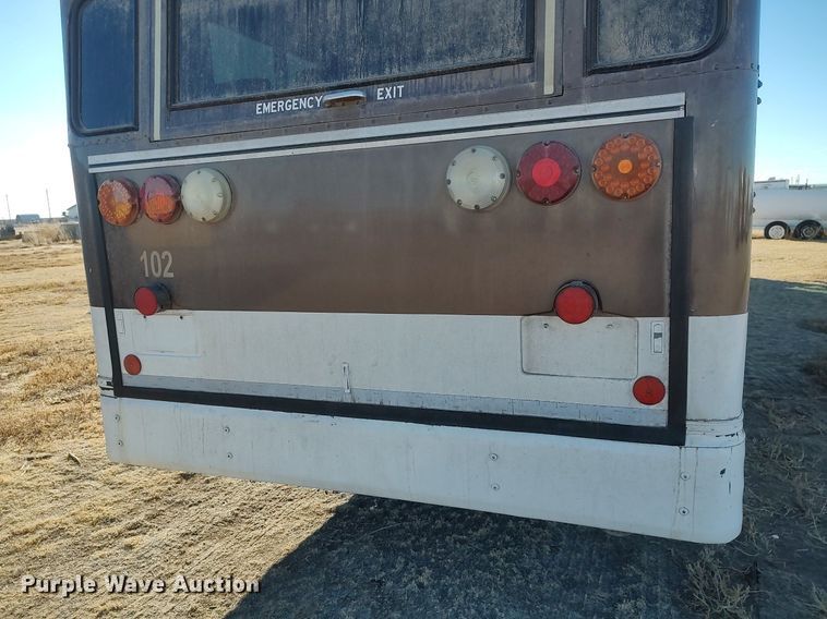 image for item MM9990 2001 Blue Bird  school bus