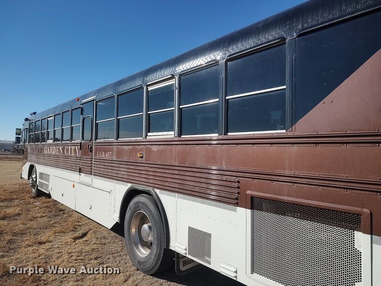 image for item MM9990 2001 Blue Bird  school bus