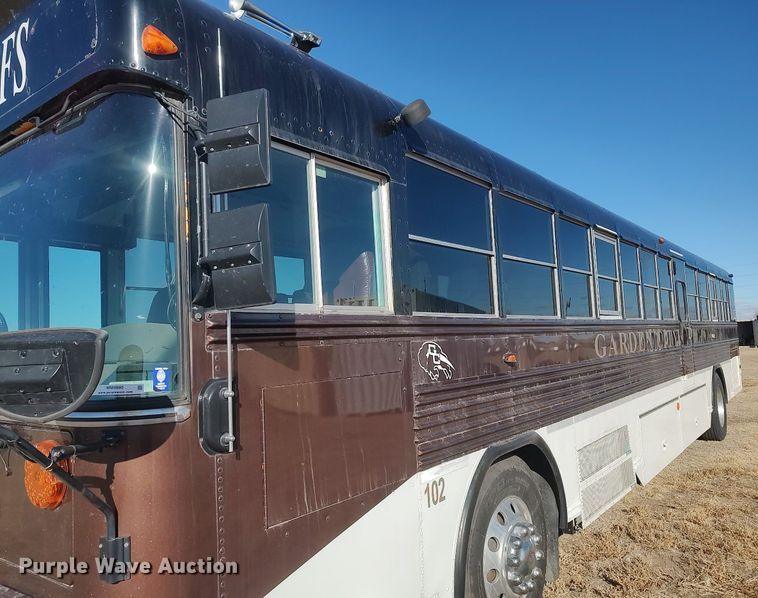 image for item MM9990 2001 Blue Bird  school bus