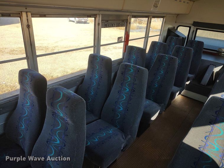 image for item MM9990 2001 Blue Bird  school bus