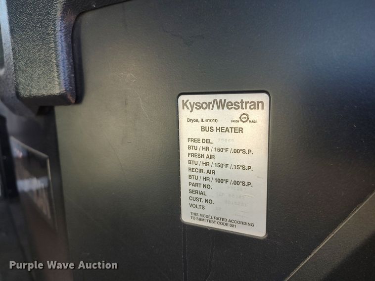 image for item MM9990 2001 Blue Bird  school bus