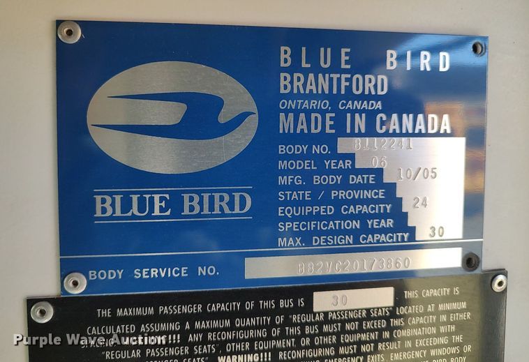 image for item MM9991 2006 Ford E450 Super Duty  school bus