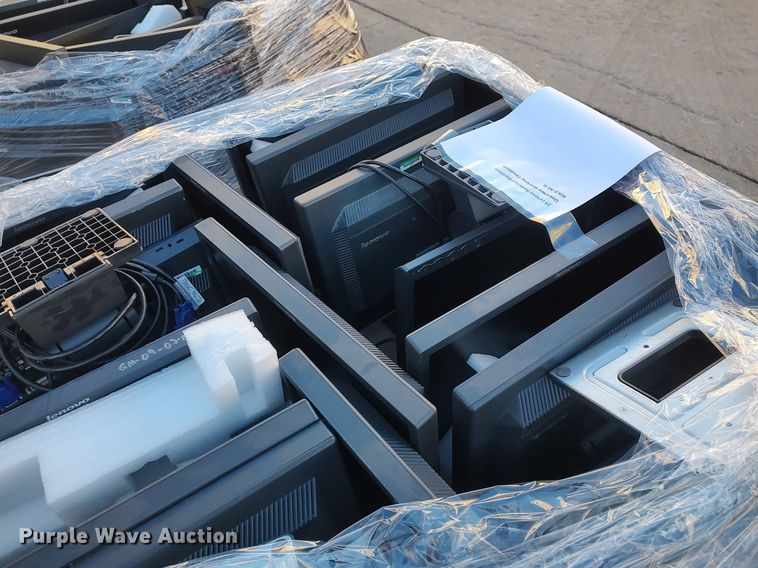 image for item MM9993 Approximately 37 Lenovo computer monitors