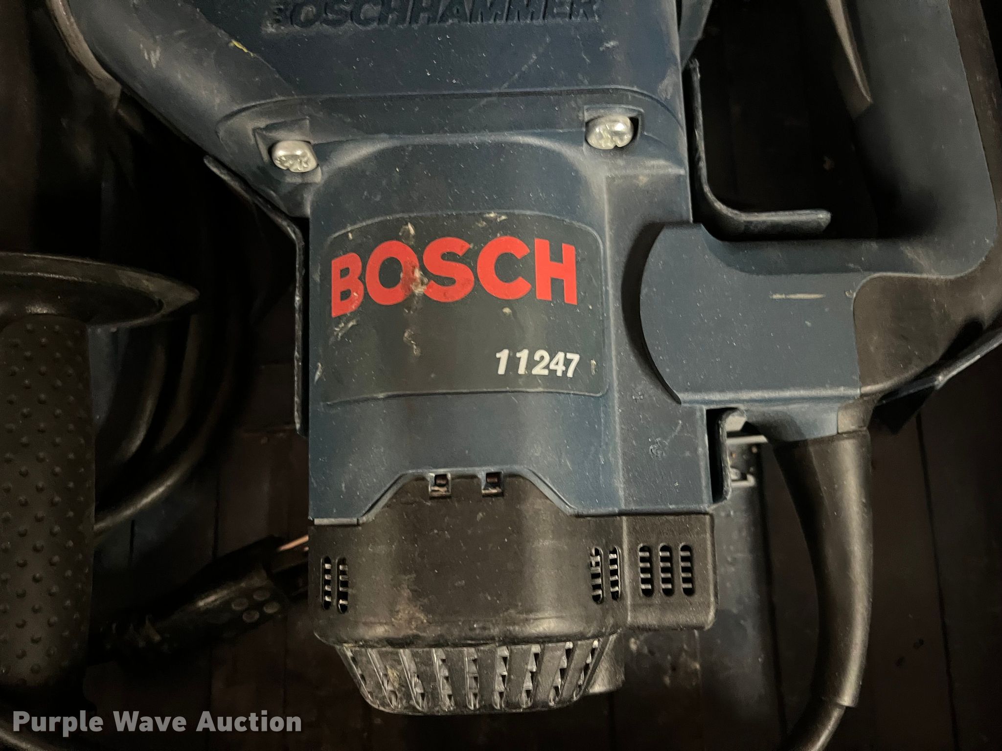 Bosch 11247 hammer drill in Hutchinson, KS Item HP9388 sold Purple Wave