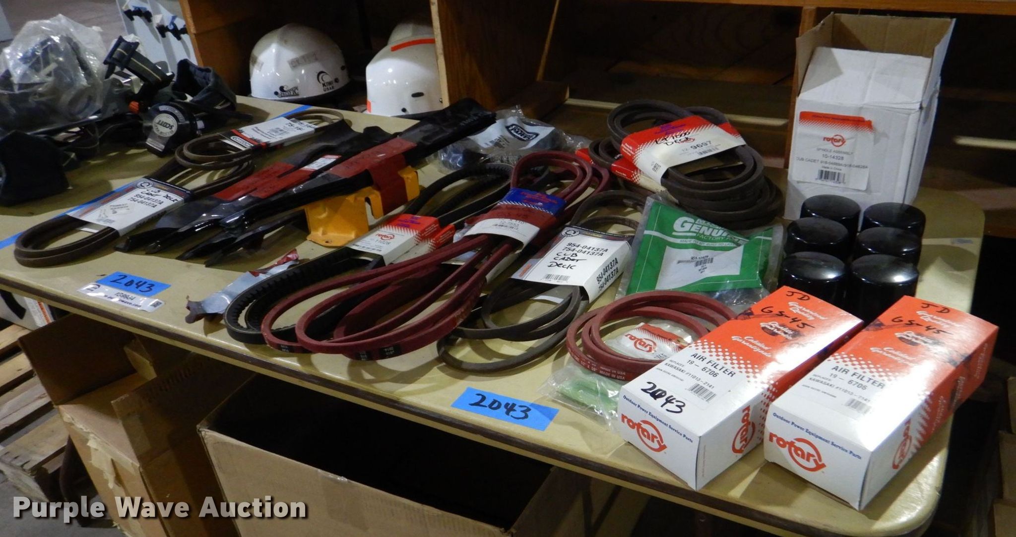 Lawn mower parts in Tulsa, OK Item IG9984 sold Purple Wave