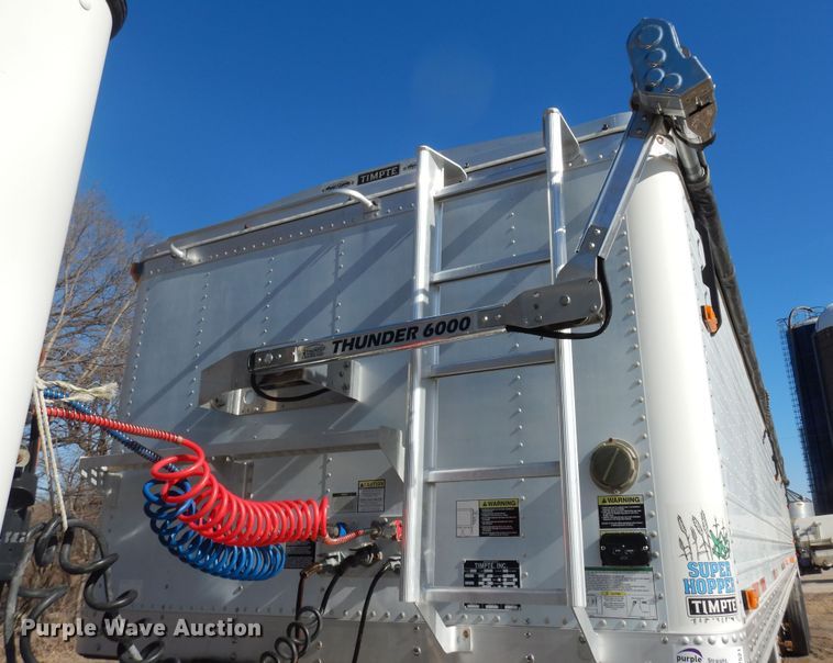 image for item DK7521 2003 Timpte Hopper  grain trailer