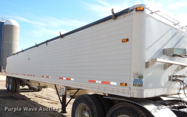 image for item DK7521 2003 Timpte Hopper  grain trailer