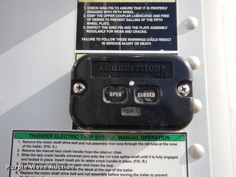 image for item DK7521 2003 Timpte Hopper  grain trailer