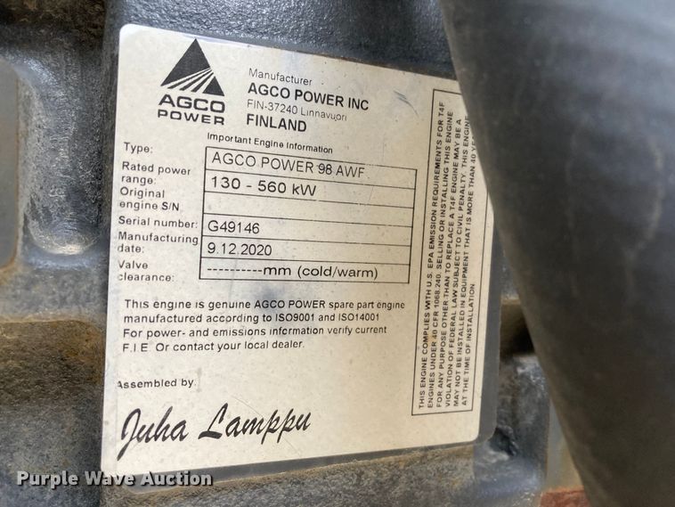 image for item DK7564 2016 Ag-Chem TerraGator TG9300B  applicator