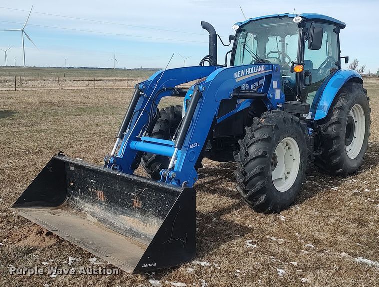 image for item DO3723 2015 New Holland T4.110  MFWD tractor