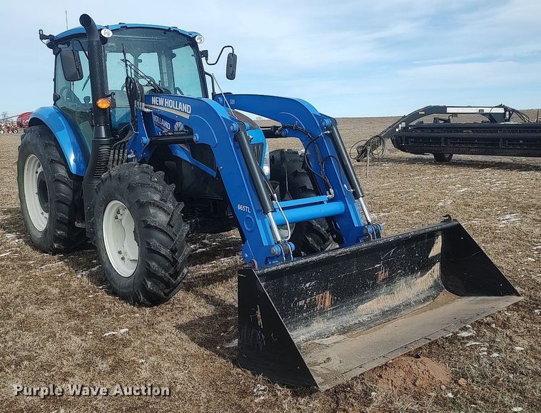 image for item DO3723 2015 New Holland T4.110  MFWD tractor