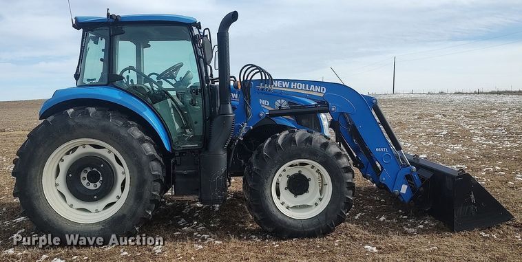 image for item DO3723 2015 New Holland T4.110  MFWD tractor