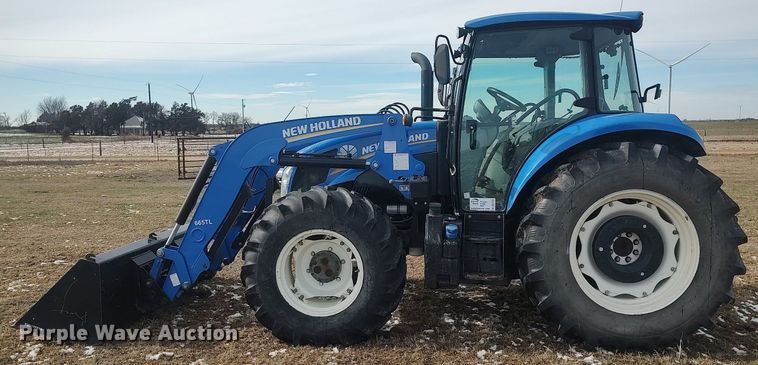 image for item DO3723 2015 New Holland T4.110  MFWD tractor