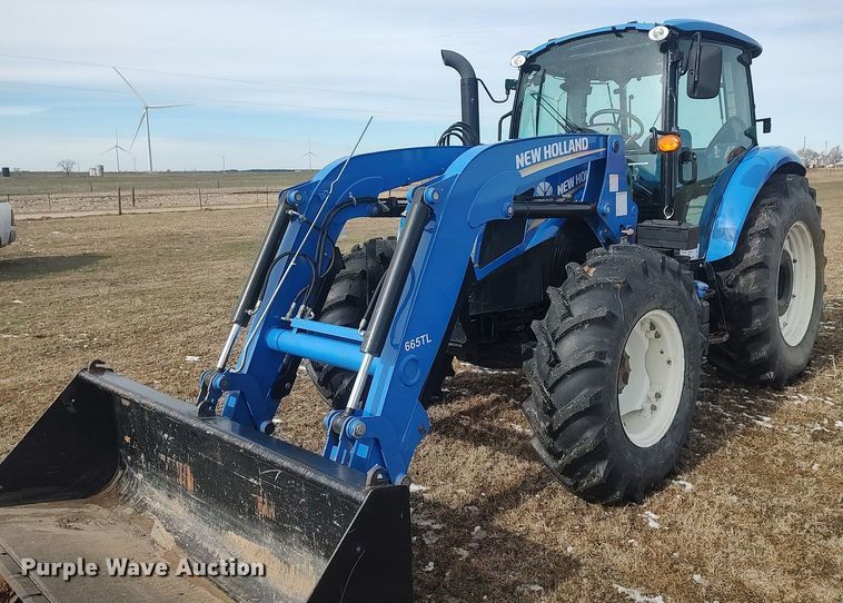image for item DO3723 2015 New Holland T4.110  MFWD tractor