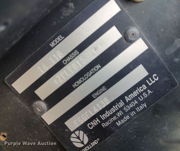 image for item DO3723 2015 New Holland T4.110  MFWD tractor