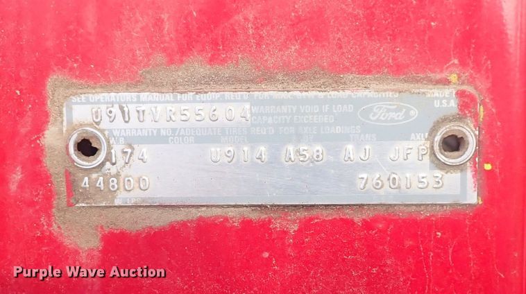 image for item DQ5071 1973 Ford  grain truck