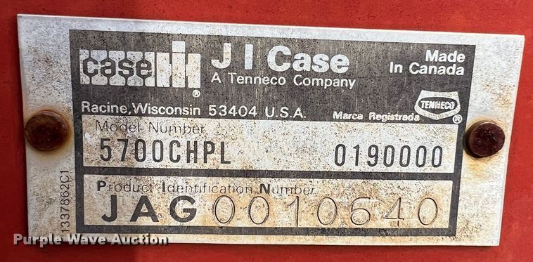 image for item ID9397 Case IH 5700  NH3 applicator