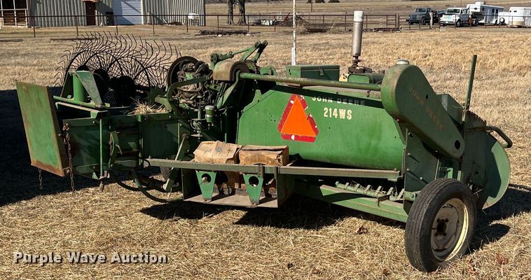 image for item ID9422 John Deere 214WS  small square baler